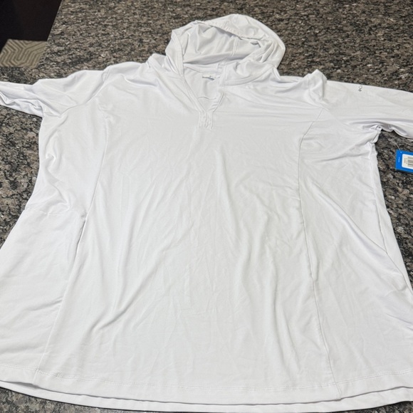 White chill river Hooded tunic Long Sleeve Shirt NWT 2X - Picture 11 of 11